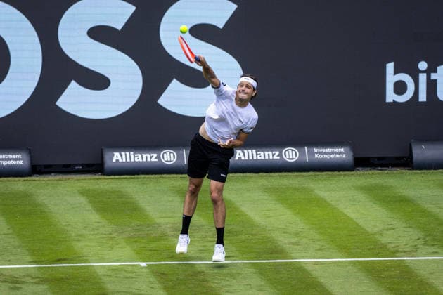 07 06 26 Boss Open Stuttgart Germany, Stuttgart, 07 06 2026, Tennis, Boss Open Stuttgart Taylor Fritz USA