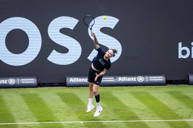 07 06 26 Boss Open Stuttgart Germany, Stuttgart, 07 06 2026, Tennis, Boss Open Stuttgart Alexander Bublik Kazakhstan