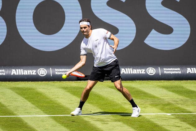 07 06 26 Boss Open Stuttgart Germany, Stuttgart, 07 06 2026, Tennis, Boss Open Stuttgart Taylor Fritz USA