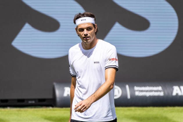 07 06 26 Boss Open Stuttgart Germany, Stuttgart, 07 06 2026, Tennis, Boss Open Stuttgart Taylor Fritz USA
