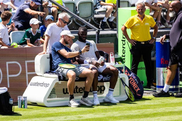 07 06 26 Boss Open Stuttgart Germany, Stuttgart, 07 06 2026, Tennis, Boss Open Stuttgart Frances Tiafoe USA