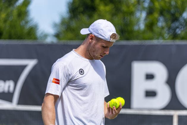 07 06 26 Boss Open Stuttgart Germany, Stuttgart, 07 06 2026, Tennis, Boss Open Stuttgart Gauthier Onclin Belgium