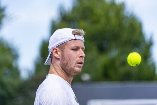 07 06 26 Boss Open Stuttgart Germany, Stuttgart, 07 06 2026, Tennis, Boss Open Stuttgart Gauthier Onclin Belgium