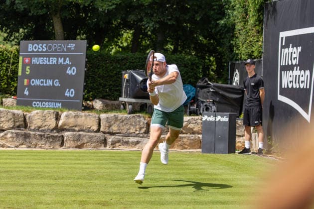 07 06 26 Boss Open Stuttgart Germany, Stuttgart, 07 06 2026, Tennis, Boss Open Stuttgart Gauthier Onclin Belgium