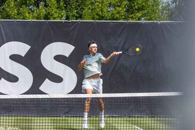 07 06 26 Boss Open Stuttgart Germany, Stuttgart, 07 06 2026, Tennis, Boss Open Stuttgart Marc Andrea Huesler Switzerland
