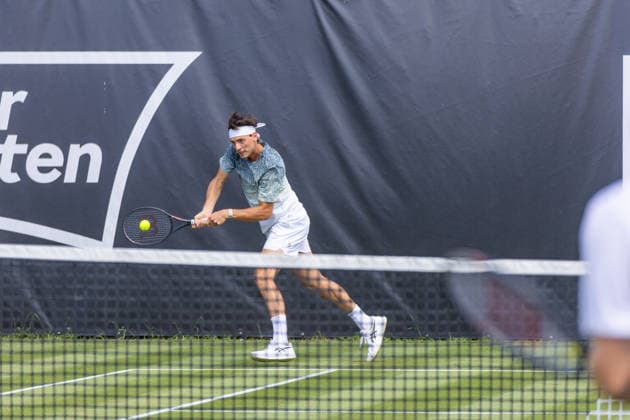 07 06 26 Boss Open Stuttgart Germany, Stuttgart, 07 06 2026, Tennis, Boss Open Stuttgart Marc Andrea Huesler Switzerland