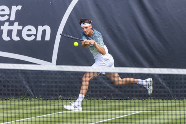 07 06 26 Boss Open Stuttgart Germany, Stuttgart, 07 06 2026, Tennis, Boss Open Stuttgart Marc Andrea Huesler Switzerland