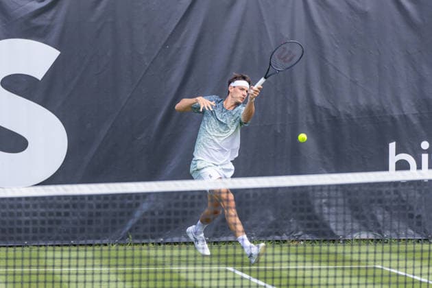 07 06 26 Boss Open Stuttgart Germany, Stuttgart, 07 06 2026, Tennis, Boss Open Stuttgart Marc Andrea Huesler Switzerland