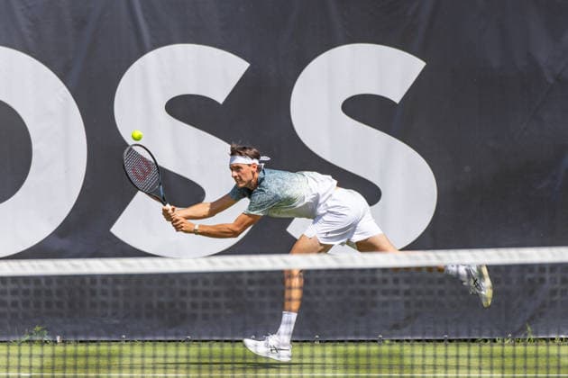 07 06 26 Boss Open Stuttgart Germany, Stuttgart, 07 06 2026, Tennis, Boss Open Stuttgart Marc Andrea Huesler Switzerland