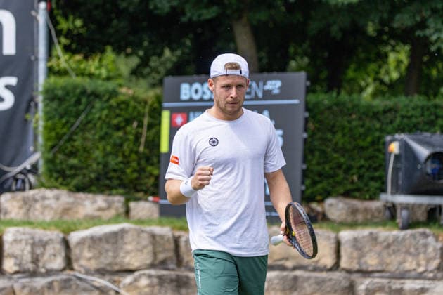 07 06 26 Boss Open Stuttgart Germany, Stuttgart, 07 06 2026, Tennis, Boss Open Stuttgart Gauthier Onclin Belgium