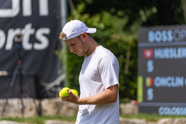 07 06 26 Boss Open Stuttgart Germany, Stuttgart, 07 06 2026, Tennis, Boss Open Stuttgart Gauthier Onclin Belgium
