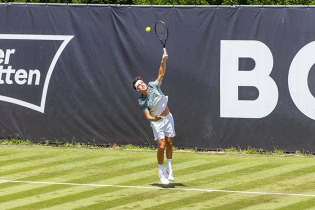 07 06 26 Boss Open Stuttgart Germany, Stuttgart, 07 06 2026, Tennis, Boss Open Stuttgart Marc Andrea Huesler Switzerland