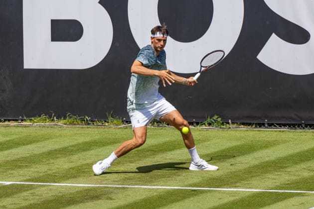 07 06 26 Boss Open Stuttgart Germany, Stuttgart, 07 06 2026, Tennis, Boss Open Stuttgart Marc Andrea Huesler Switzerland