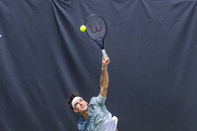 07 06 26 Boss Open Stuttgart Germany, Stuttgart, 07 06 2026, Tennis, Boss Open Stuttgart Marc Andrea Huesler Switzerland
