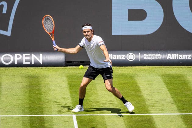 07 06 26 Boss Open Stuttgart Germany, Stuttgart, 07 06 2026, Tennis, Boss Open Stuttgart Taylor Fritz USA