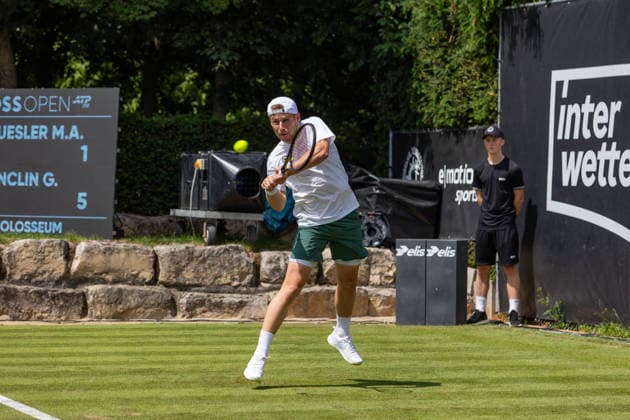 07 06 26 Boss Open Stuttgart Germany, Stuttgart, 07 06 2026, Tennis, Boss Open Stuttgart Gauthier Onclin Belgium