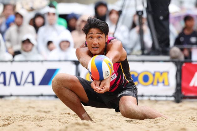 Yusuke Ishijima, JUNE 7, 2026 - Beach volleyball, Beachvolleyball : Japan Beach Volleyball Tour 2026, Round 2, Men s Final at Grand Front Osaka, Osaka, Japan. Noxthirdxpartyxsales  aflo_333564397 NaokixMoritax