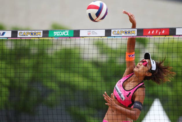 Miki Ishii, JUNE 7, 2026 - Beach volleyball, Beachvolleyball : Japan Beach Volleyball Tour 2026, Round 2, Women s Final at Grand Front Osaka, Osaka, Japan. Noxthirdxpartyxsales  aflo_333564453 NaokixMoritax