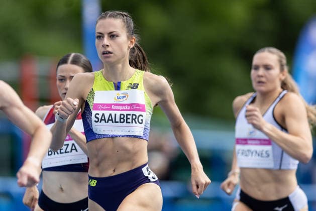 Halina Konopacka Classic 2026 Eveline Saalberg during Halina Konopacka Classic 2026 meeting, World Athletic Continental Tour Bronze in Warsaw, Poland, on June 7, 2026 Warsaw Poland  Copyright: xFotoxOlimpikx originalFilename:jastrzebowski-halinako260608_npVep.jpg