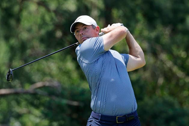 DUBLIN, OH - JUNE 07: Rory McIlroy of Northern Ireland hits a tee shot at the second hole during the final round of the Memorial Tournament presented by Workday 2026 on June 07, 2026 at Muirfield Village Golf Club in Dublin, Ohio. (Photo by Joe Robbins Icon Sportswire) GOLF: JUN 07 PGA, Golf Herren the Memorial Tournament presented by Workday EDITORIAL USE ONLY Icon5732606070344