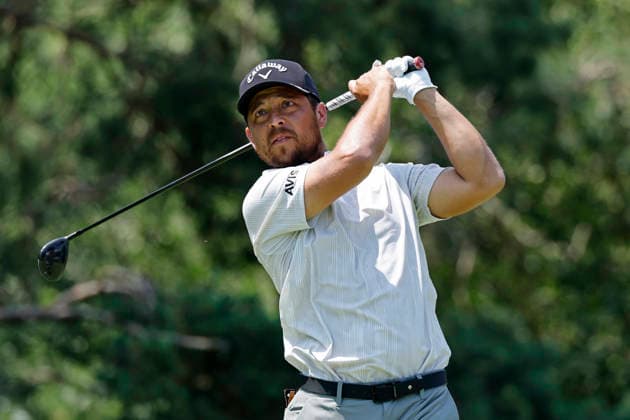 DUBLIN, OH - JUNE 07: Xander Schauffele of United States of America hits a tee shot at the second hole during the final round of the Memorial Tournament presented by Workday 2026 on June 07, 2026 at Muirfield Village Golf Club in Dublin, Ohio. (Photo by Joe Robbins Icon Sportswire) GOLF: JUN 07 PGA, Golf Herren the Memorial Tournament presented by Workday EDITORIAL USE ONLY Icon5732606070364