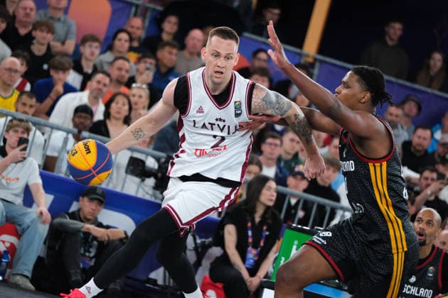 Basketball, FIBA 3x3 World Championship in Warsaw, Latvia - Germany
