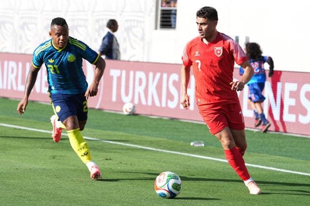 Football, International match, Colombia - Jordan