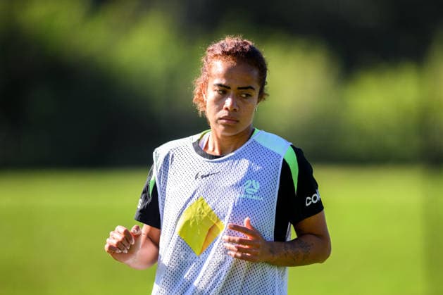 SOCCER MATILDAS TRAINING, Mary Fowler during a Matildas training session at Sky Park, in Sydney, Monday, June 8, 2026. ( NO ARCHIVING SYDNEY NEW SOUTH WALES AUSTRALIA  Copyright: xBIANCAxDExMARCHIx 20260608139464212660