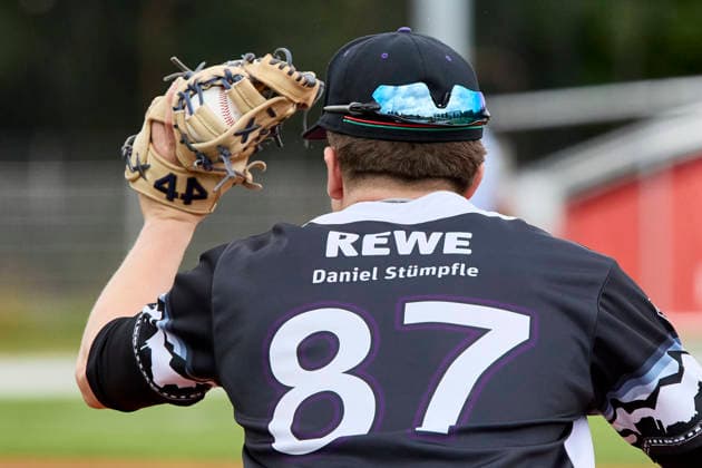 German Baseball League DBL , Munich Haar Disciples vs Stuttgart Reds, Haar Disciples, Stuttgart Reds, 2026 06 07 in Munich Haar Ballpark Eglfing BROSKE Moritz Munich Haar Disciples First Baseman, Third Baseman Nr87 HAA87 sportworld Munich Haar Ballpark Eglfing Bayern Germany