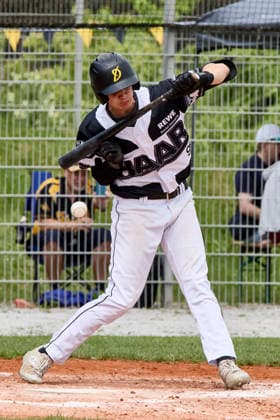 German Baseball League DBL , Munich Haar Disciples vs Stuttgart Reds, Haar Disciples, Stuttgart Reds, 2026 06 07 in München Haar Ballpark Eglfing LUDIN Patrick München Haar Disciples Center Fielder Nr99 HAA99 sportworld München Haar Ballpark Eglfing Bayern Germany