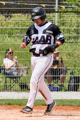 German Baseball League DBL , Munich Haar Disciples vs Stuttgart Reds, Haar Disciples, Stuttgart Reds, 2026 06 07 in Munich Haar Ballpark Eglfing FIERLBECK Owen Munich Haar Disciples Catcher Nr16 HAA16 sportworld Munich Haar Ballpark Eglfing Bayern Germany