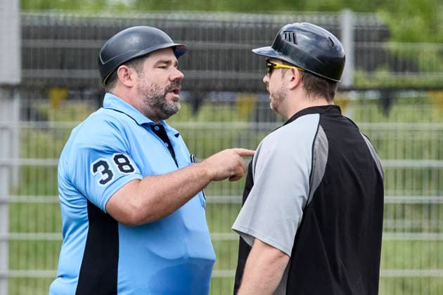 German Baseball League DBL , Munich Haar Disciples vs Stuttgart Reds, Haar Disciples, Stuttgart Reds, 2026 06 07 in Munich Haar Ballpark Eglfing STEINBACH Yves München Haar Disciples Headcoach HAAHC , VEIT Georg A 086173 UMP BB Crew Chief HP sportworld München Haar Ballpark Eglfing Bayern Germany