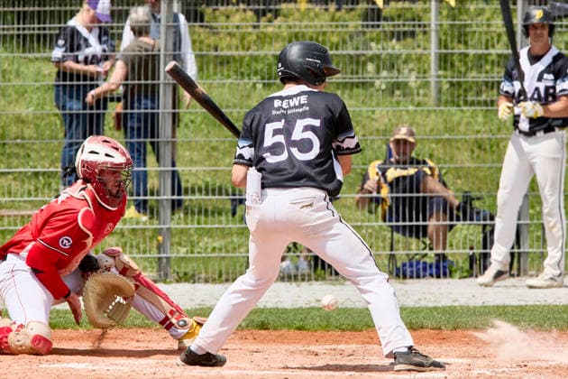 German Baseball League DBL , Munich Haar Disciples vs Stuttgart Reds, Haar Disciples, Stuttgart Reds, 2026 06 07 in Munich Haar Ballpark Eglfing WEINSTEIGER Simon Munich Haar Disciples Right Fielder, Pitcher Nr55 HAA55 sportworld Munich Haar Ballpark Eglfing Bayern Germany