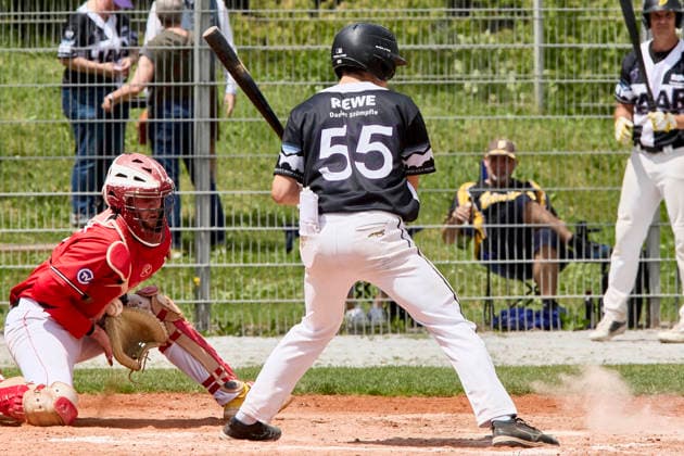 German Baseball League DBL , Munich Haar Disciples vs Stuttgart Reds, Haar Disciples, Stuttgart Reds, 2026 06 07 in Munich Haar Ballpark Eglfing WEINSTEIGER Simon Munich Haar Disciples Right Fielder, Pitcher Nr55 HAA55 sportworld Munich Haar Ballpark Eglfing Bayern Germany