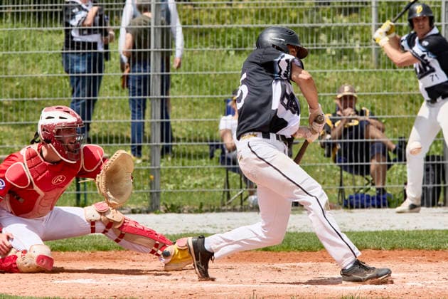 German Baseball League DBL , Munich Haar Disciples vs Stuttgart Reds, Haar Disciples, Stuttgart Reds, 2026 06 07 in Munich Haar Ballpark Eglfing WEINSTEIGER Simon Munich Haar Disciples Right Fielder, Pitcher Nr55 HAA55 sportworld Munich Haar Ballpark Eglfing Bayern Germany