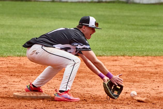 German Baseball League DBL , Munich Haar Disciples vs Stuttgart Reds, Haar Disciples, Stuttgart Reds, 2026 06 07 in München Haar Ballpark Eglfing KRAMER Quentin München Haar Disciples Second Baseman Nr11 HAA11 sportworld München Haar Ballpark Eglfing Bayern Germany