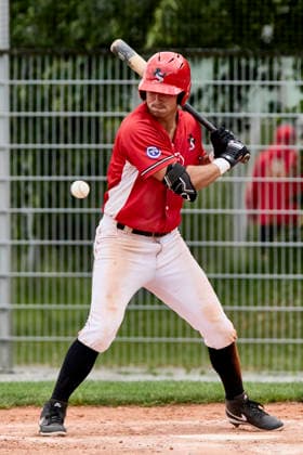 German Baseball League DBL , Munich Haar Disciples vs Stuttgart Reds, Haar Disciples, Stuttgart Reds, 2026 06 07 in Munich Haar Ballpark Eglfing BULL Austin Stuttgart Reds Shortstop, Second Baseman Nr31 STG31 sportworld München Haar Ballpark Eglfing Bayern Germany