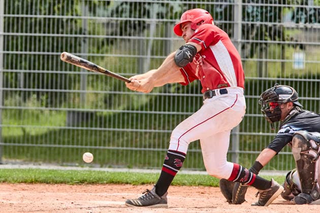 German Baseball League DBL , Munich Haar Disciples vs Stuttgart Reds, Haar Disciples, Stuttgart Reds, 2026 06 07 in Munich Haar Ballpark Eglfing van BERGEN Moritz Stuttgart Reds First Baseman, Left Fielder, Pitcher Nr15 STG15 , FIERLBECK Owen Munich Haar Disciples Catcher Nr16 HAA16 sportworld Munich Haar Ballpark Eglfing Bayern Germany