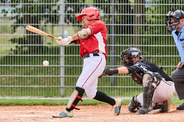 German Baseball League DBL , Munich Haar Disciples vs Stuttgart Reds, Haar Disciples, Stuttgart Reds, 2026 06 07 in Munich Haar Ballpark Eglfing ICHIMURA Shogo Stuttgart Reds Catcher Nr52 STG52 , FIERLBECK Owen Munich Haar Disciples Catcher Nr16 HAA16 sportworld Munich Haar Ballpark Eglfing Bayern Germany