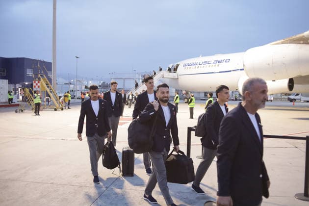 Football, FIFA World Cup 2026, Iran national team, Arrival in Tijuana