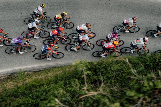Giro Women Picture by Thomas Maheux SWpix.com 07 06 2026 - Cycling - Giro Women - Stage 9 - Saluzzo - Saluzzo Saluzzo Italy Copyright: x xThomasxMaheuxxviaxSWpix.comx(t axPhotographyxHubxLtd)xThomasxMaheux SWpix.comx SWP-3197