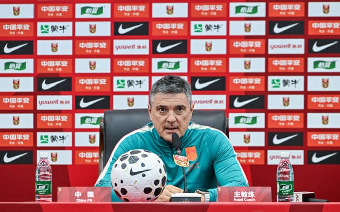 Football, U23, China national team, Press conference
