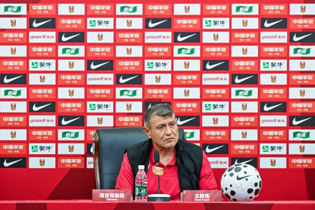 Football, U23, Tajikistan national team, Press conference