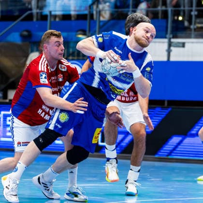 07 06 2026, GER, Handball, Men, Season 25 26, Daikin 1 Bl, 34 Matchday, ThSV Eisenach HSV Hamburg Handball Sport Verein Hamburg Peter Walz ThSV Eisenach,14 99817 Eisenach Werner Assmann Halle Am Sportp Thueringen Germany