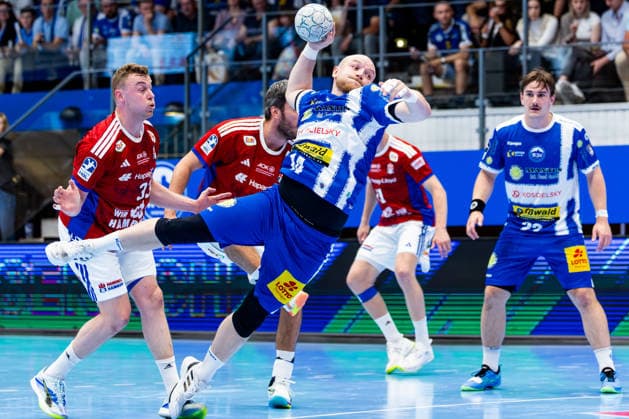 07 06 2026, GER, Handball, Men, Season 25 26, Daikin 1 Bl, 34 Matchday, ThSV Eisenach HSV Hamburg Handball Sport Verein Hamburg Peter Walz ThSV Eisenach,14 99817 Eisenach Werner Assmann Halle Am Sportp Thueringen Germany
