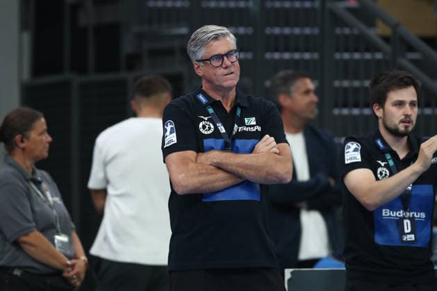 07 06 2026, xtgx, Handball, Daikin HBL, HSG Wetzlar SC Magdeburg v l Runar Sigtryggsson Wetzlar, Coach Wetzlar