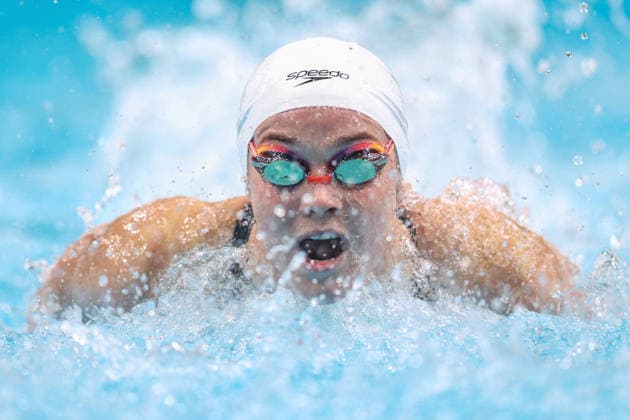 June 8, 2026, Sydney, Nsw, Australia: ALEXANDRIA PERKINS competes in the Women s 100m Butterfly heats during the 2026 Australian Swimming Commonwealth Games, Pan Pacific Championships and Para Pan Pacific Championships Trials. Swimming 2026: Australian Swimming Trials  - ZUMAt173 20260608_zsp_t173_004 Copyright: xStephanexThomasx
