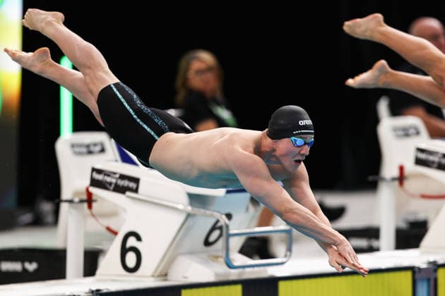June 8, 2026, Sydney, Nsw, Australia: DECLAN BUD competes in the Men s 200m Freestyle MC heats during the 2026 Australian Swimming Commonwealth Games, Pan Pacific Championships and Para Pan Pacific Championships Trials. Swimming 2026: Australian Swimming Trials  - ZUMAt173 20260608_zsp_t173_007 Copyright: xStephanexThomasx