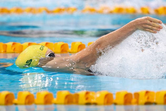 June 8, 2026, Sydney, Nsw, Australia: PHOEBE SCARFF competes in the Women s 50m Backstroke heats during the 2026 Australian Swimming Commonwealth Games, Pan Pacific Championships and Para Pan Pacific Championships Trials. Swimming 2026: Australian Swimming Trials  - ZUMAt173 20260608_zsp_t173_008 Copyright: xStephanexThomasx