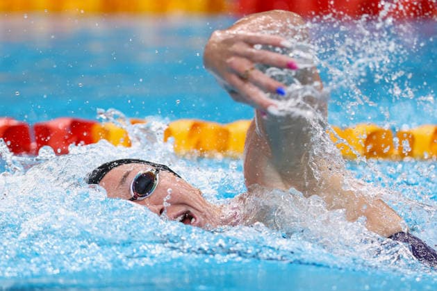 June 8, 2026, Sydney, Nsw, Australia: LANI PALLISTER competes in the Women s 400m Freestyle heats during the 2026 Australian Swimming Commonwealth Games, Pan Pacific Championships and Para Pan Pacific Championships Trials. Swimming 2026: Australian Swimming Trials  - ZUMAt173 20260608_zsp_t173_017 Copyright: xStephanexThomasx